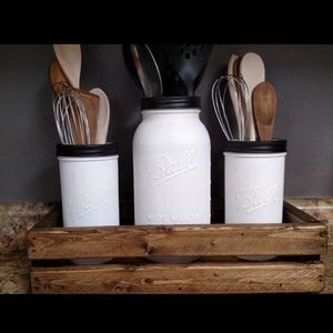 Mason Jar Kitchen Set